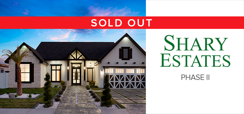 Custom home in Shary States phase II by Guzman Construction. Residential subdivisions.