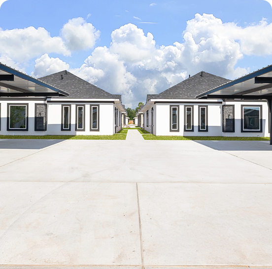 Fourplexes construction by Guzman Construction